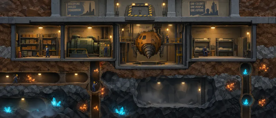 Mining Maniac concept art